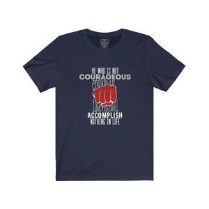 SBC Courageous Short Sleeve Navy Tee